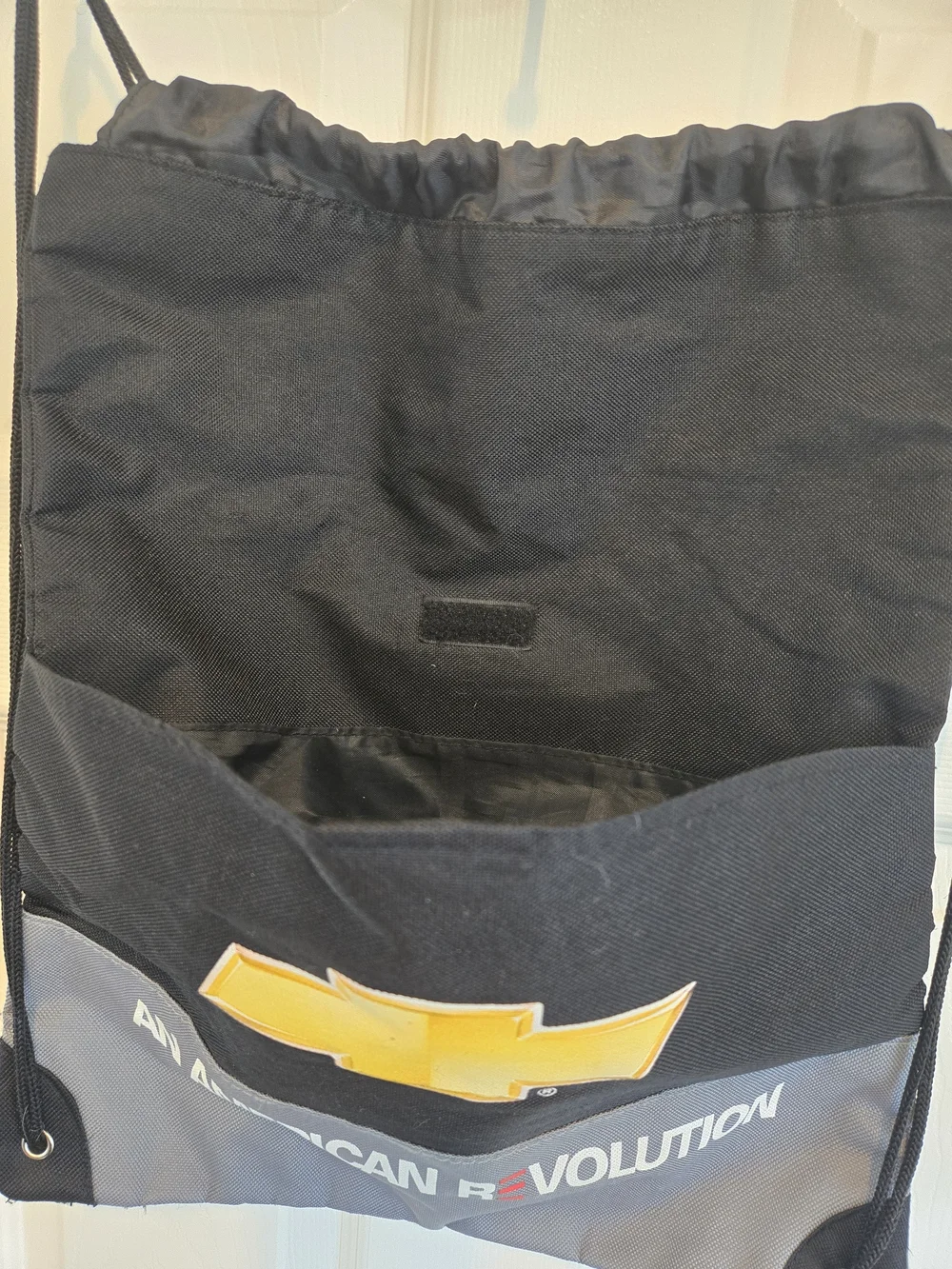 chevrolet drawstring backpack